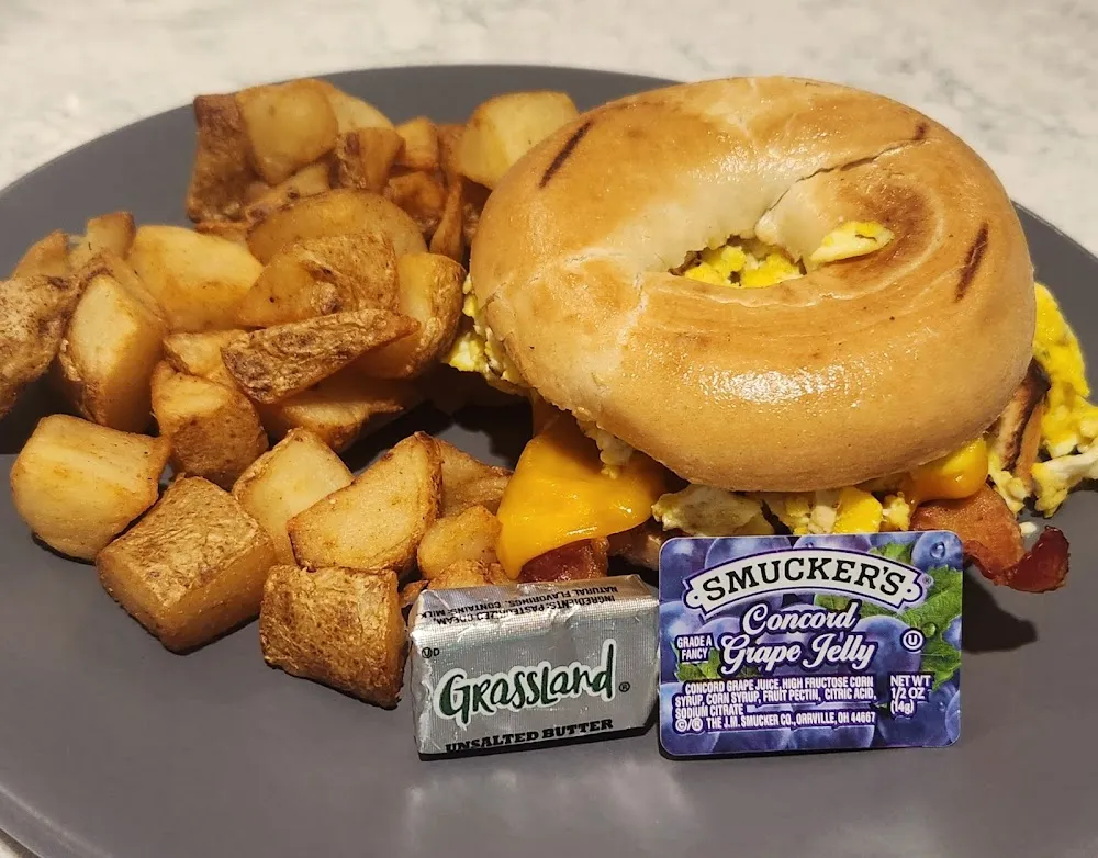 Bacon Egg and Cheese Bagel